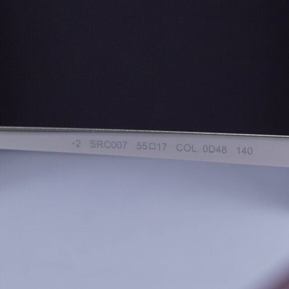 Roberto Cavalli SRC007 0D48 Square Sunglasses – Transparent Pink/Brown Gradient - Picture 8 of 11